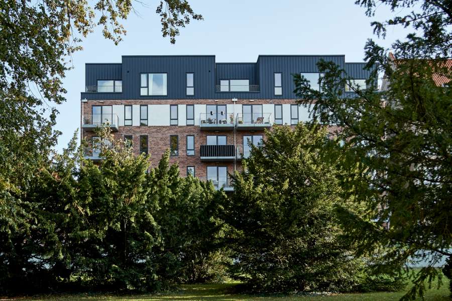 Astronomische Aussicht von den Penthauswohnungen auf die Tycho Brahes Alle, Tycho Brahes Alle 35, DK-2300 KBH